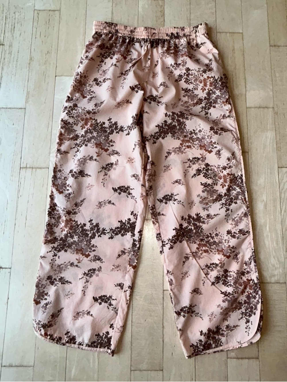 Haven Well Within Organic Cotton Poplin Pajamas Painted Rose Print Size Small - Picture 9 of 16